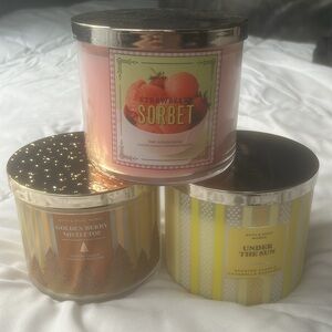 Bath & Body Works candles
